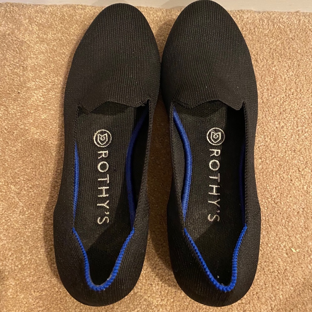 Rothy’s Black Loafer Size 7